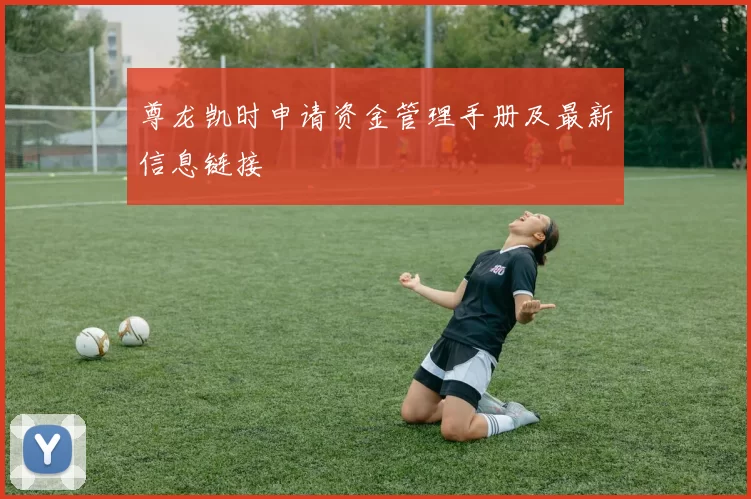 尊龙凯时申请资金管理手册及最新信息链接